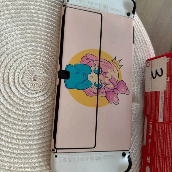 Custom Pink Gaming Console with Character Design - Picture 4 of 10